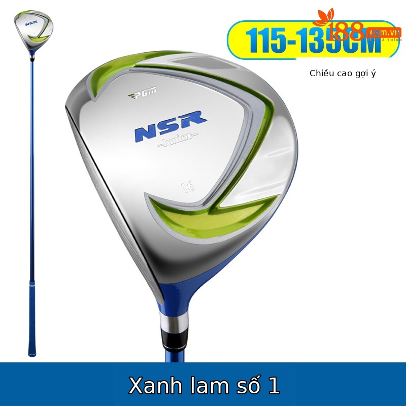Tay trái màu xanh lục # số 1 gỗ (115-135cm)