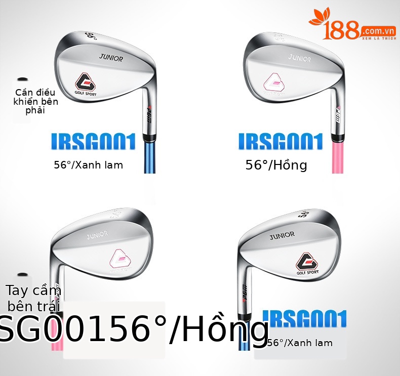 Gậy golf trẻ em PGM gậy cát 56° tay trái/phải cho bé 3–12 tuổi — JRSG001 tay phải bé trai màu xanh lam [thanh cát] 120-135cm, JRSG001 tay phải bé trai màu xanh lam [thanh cát] 135-150cm, JRSG001 tay phải bé trai màu xanh lam [thanh cát] 150-165cm, JRSG001 cô gái tay phải màu hồng [thanh cát] 120-135cm chi tiết 9
