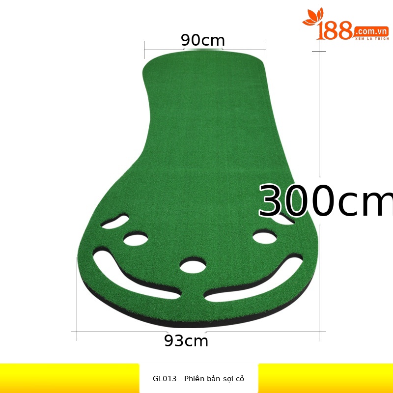 Thảm tập putt golf trong nhà PGM bàn chân to mini di động — G013 bãi cỏ bàn chân to, G013 sân cỏ bàn chân to + putt + 3 quả bóng, G013 chân to chải lông, G013 chân to chải bóng 3 bóng