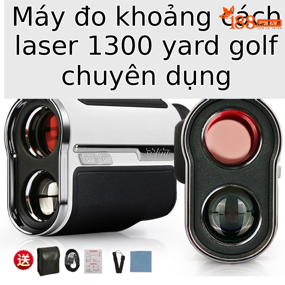Máy đo khoảng cách laser golf PGM JQ013 có bù độ dốc, khóa cột cờ, tầm đo 1300 thước, sạc lại — Máy đo khoảng cách Cao Cấp JQ013 Đen Trắng [600 thước], Máy đo khoảng cách Cao Cấp JQ013 Đen Trắng [1300 thước]