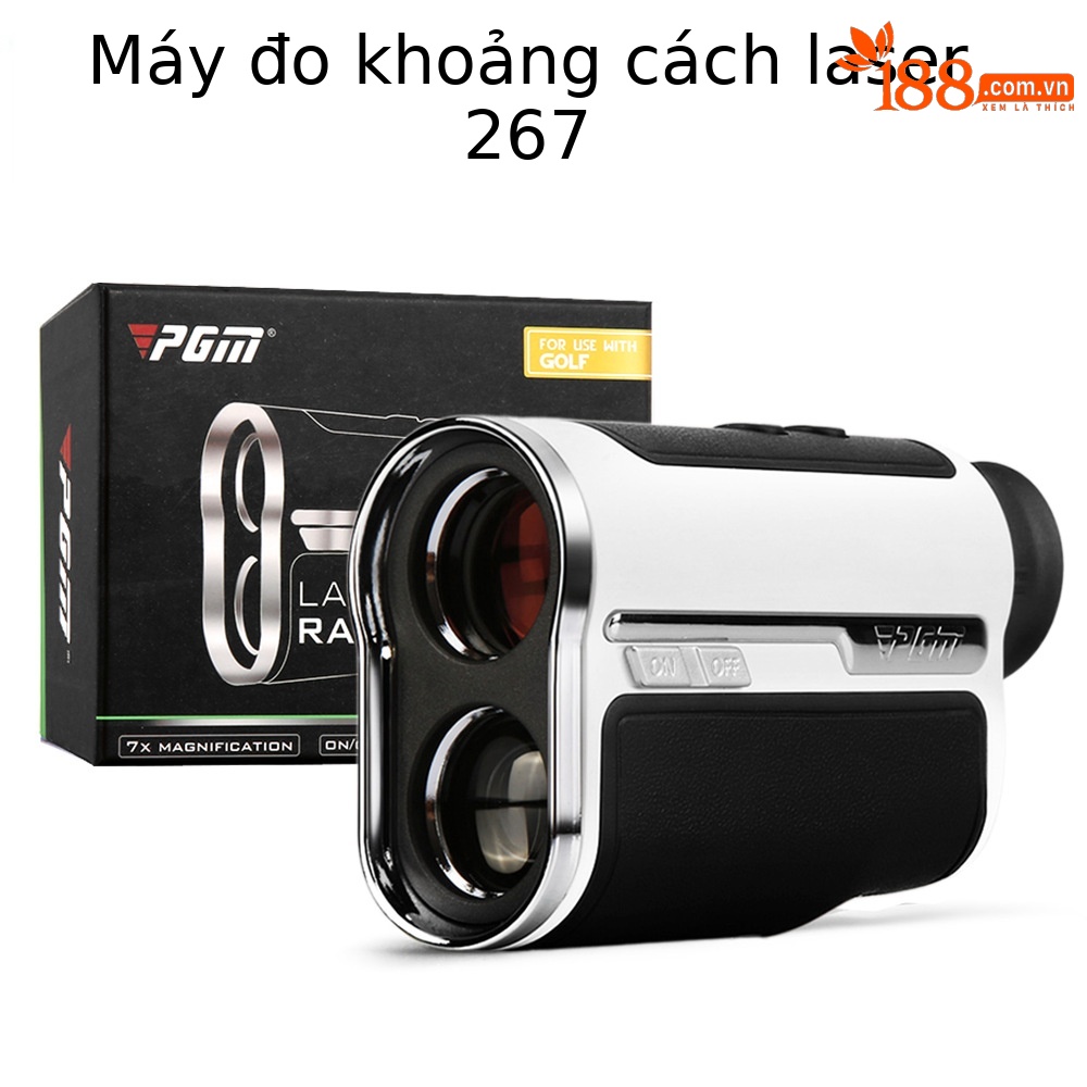 Máy đo khoảng cách laser golf PGM JQ013 có bù độ dốc, khóa cột cờ, tầm đo 1300 thước, sạc lại — Máy đo khoảng cách Cao Cấp JQ013 Đen Trắng [600 thước], Máy đo khoảng cách Cao Cấp JQ013 Đen Trắng [1300 thước]