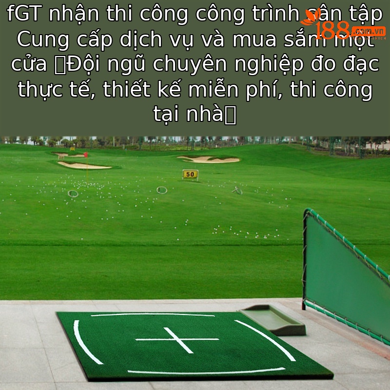 Sân tập golf PGM thiết kế tùy chỉnh, lắp đặt tại nhà — Liên hệ tư vấn dịch vụ khách hàng