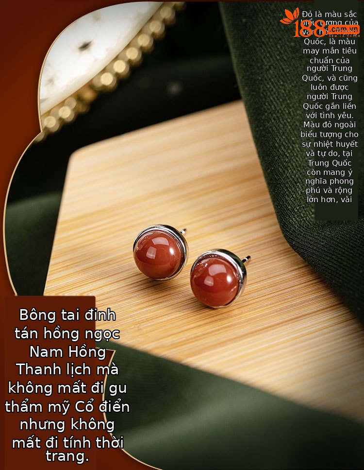 Bông tai đinh tán bạc S925 nữ tính, phong cách cổ điển đơn giản — Kiểu nhỏ (một cặp) chi tiết 1