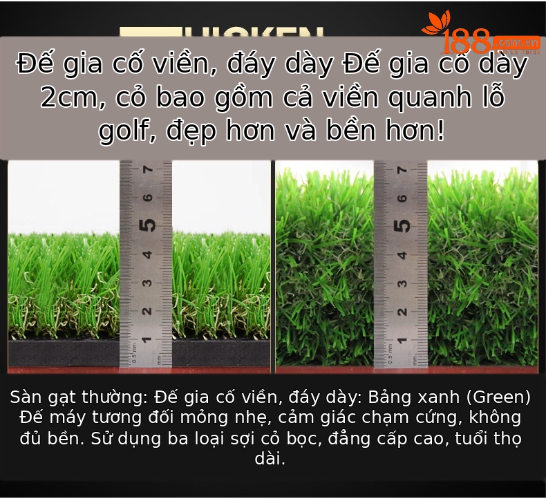 Máy tập đánh golf trong nhà PGM tốc độ bóng đôi 2×4 m thực hành chuyên nghiệp — GL015 phiên bản chuyên nghiệp nhiều nhịp Xanh tốc độ 2*4 mét, G015 phiên bản chuyên nghiệp nhiều quả Bóng tốc độ xanh 2*4 m putt bóng hộp nhỏ 1 hộp chi tiết 3