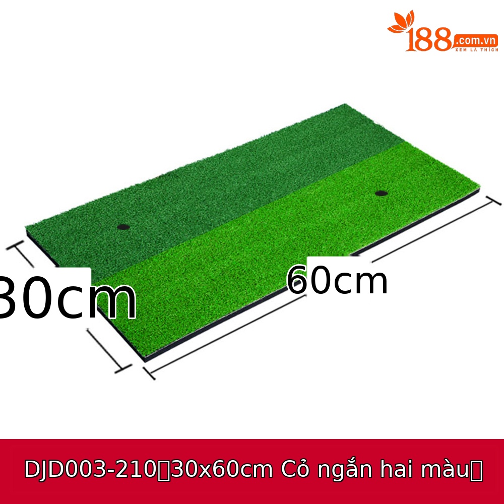 DJD003-210 [đệm cỏ ngắn hai màu 30*60cm]