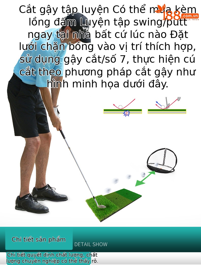 Đệm tập golf PGM ba trong một 30×60 cm – thảm swing mini đa năng — DJD003-207 [đệm ba trong một 30*60cm], DJD003-208 [đệm ba trong một 30*60cm], DJD003-210 [đệm cỏ ngắn hai màu 30*60cm], DJD003-12 [đệm cỏ dài và ngắn 30*60cm] chi tiết 8