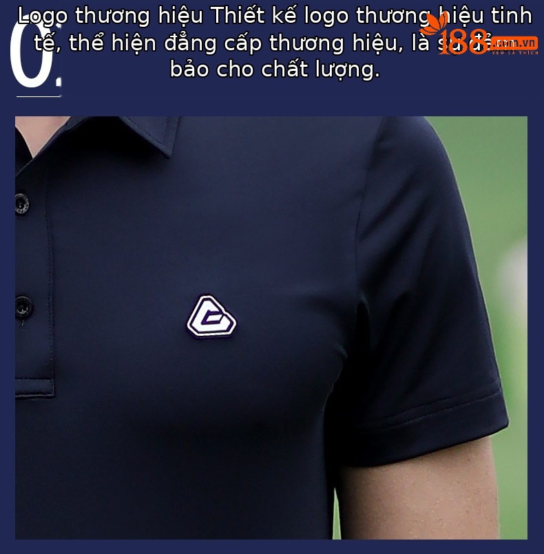 Áo thun nam ngắn tay thể thao golf vải thoáng khí — YF246 nam tay ngắn thoáng khí màu trắng xanh, YF237 nam sọc cổ tay ngắn màu đen, YF239 nam tay ngắn thoáng khí màu xanh nước biển, YF239 nam tay ngắn thoáng khí màu đỏ thẫm chi tiết 14