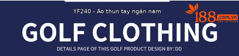Áo thun nam ngắn tay thể thao golf vải thoáng khí — YF246 nam tay ngắn thoáng khí màu trắng xanh, YF237 nam sọc cổ tay ngắn màu đen, YF239 nam tay ngắn thoáng khí màu xanh nước biển, YF239 nam tay ngắn thoáng khí màu đỏ thẫm chi tiết 16