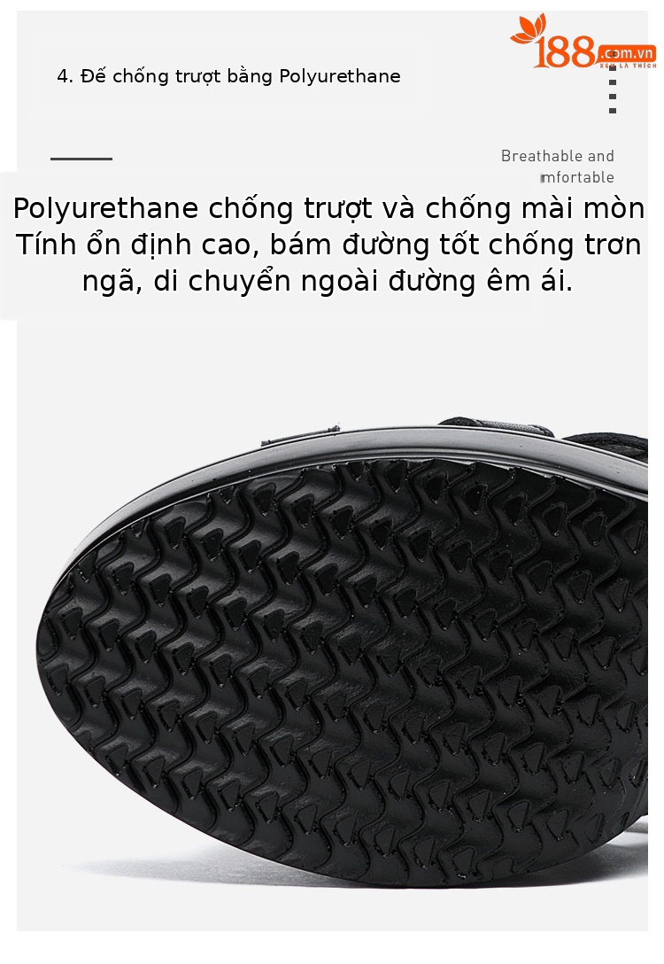 Sandal cao gót nữ hở mũi phong cách La Mã, gót thô 10 cm, đế platform, da mềm, size lớn 34–43 — Đen 10cm, Trắng 10cm chi tiết 9
