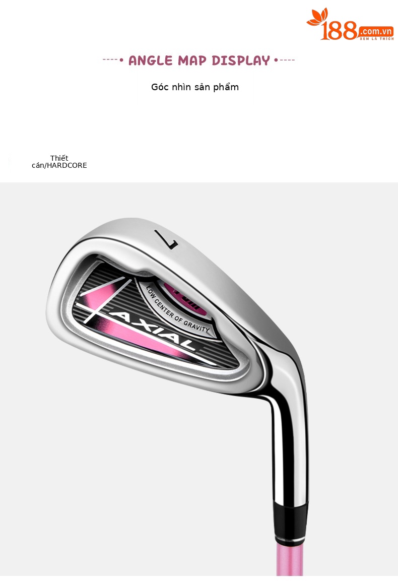 Gậy đánh golf PGM trẻ em số 7 gậy sắt tập cho người mới bắt đầu — JRtig003 cậu bé Số 7 (3-5 tuổi), JRtig003 cậu bé Số 7 (6-8 tuổi), JRtig003 cậu bé Số 7 (9-12 tuổi), JRtig003 bé gái số 7 (3-5 tuổi) chi tiết 9