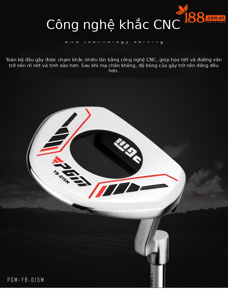 Gậy golf PGM chức năng nhặt bóng, trọng tâm thấp có đường ngắm — TUG032 Chức năng nhặt bóng hình bán nguyệt chi tiết 3