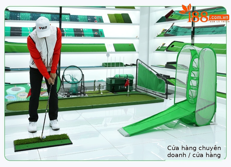 Lưới tập golf PGM LXW017 đa mục tiêu, gấp gọn, dùng trong nhà và ngoài trời — Lưới thực hành cắt gôn LXW017 (với 2 vải mục tiêu) màu đen, Lưới thực hành cắt gôn LXW017 (với 2 vải mục tiêu) màu xanh lá cây chi tiết 2