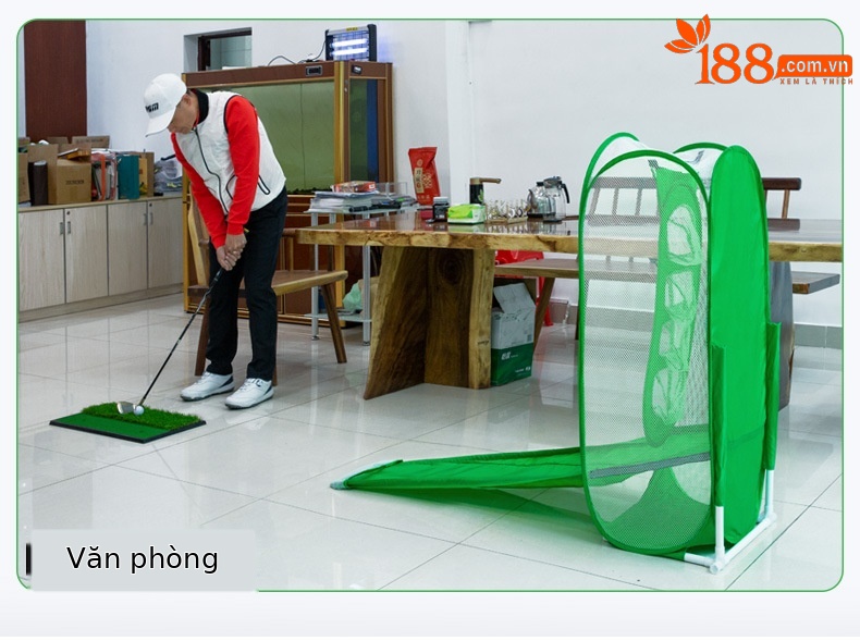 Lưới tập golf PGM LXW017 đa mục tiêu, gấp gọn, dùng trong nhà và ngoài trời — Lưới thực hành cắt gôn LXW017 (với 2 vải mục tiêu) màu đen, Lưới thực hành cắt gôn LXW017 (với 2 vải mục tiêu) màu xanh lá cây chi tiết 3