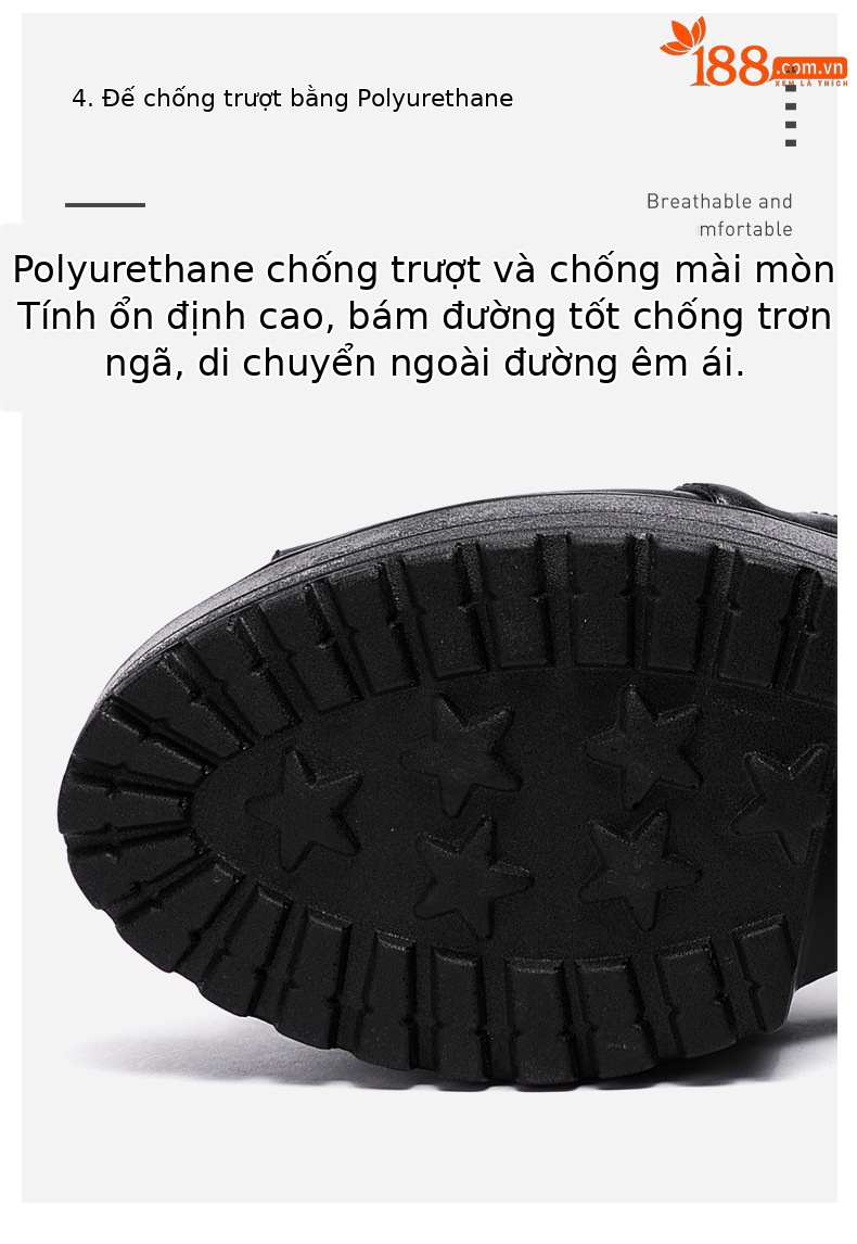 Sandal nữ đế xuồng cao gót mũi hở phong cách La Mã, gót 8 cm, đế dày platform — Màu đen, Màu đen 8cm chi tiết 8