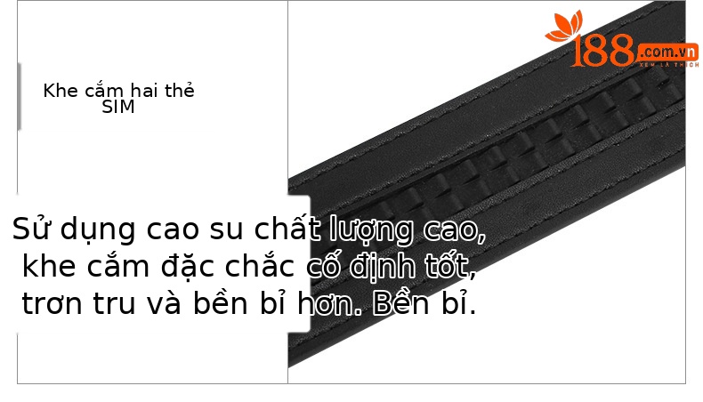 Thắt lưng golf nam da bò thật khóa hợp kim tự động — Dây da PD015 PGM đen bạc, PD015 PGM thắt lưng đỏ vàng, Dây da PD015 PGM trắng đen chi tiết 14