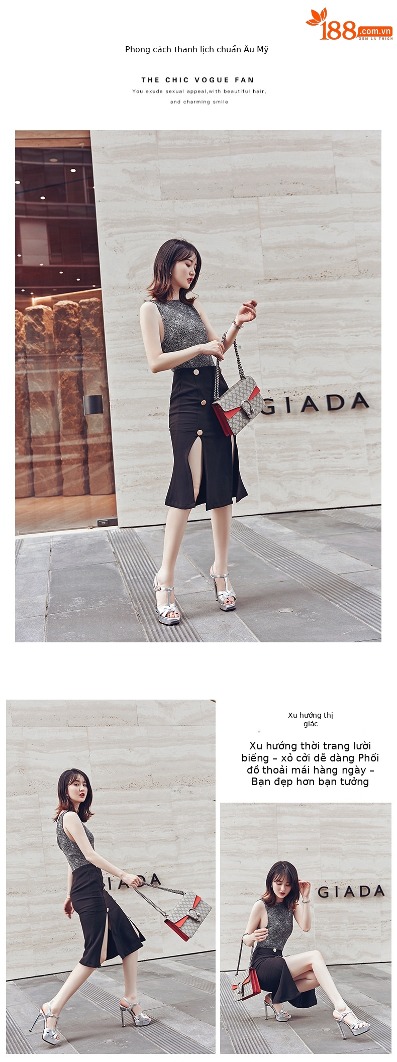 Sandal cao gót nữ hở mũi đế xuồng gót pha lê 13 cm — Màu vàng chi tiết 7