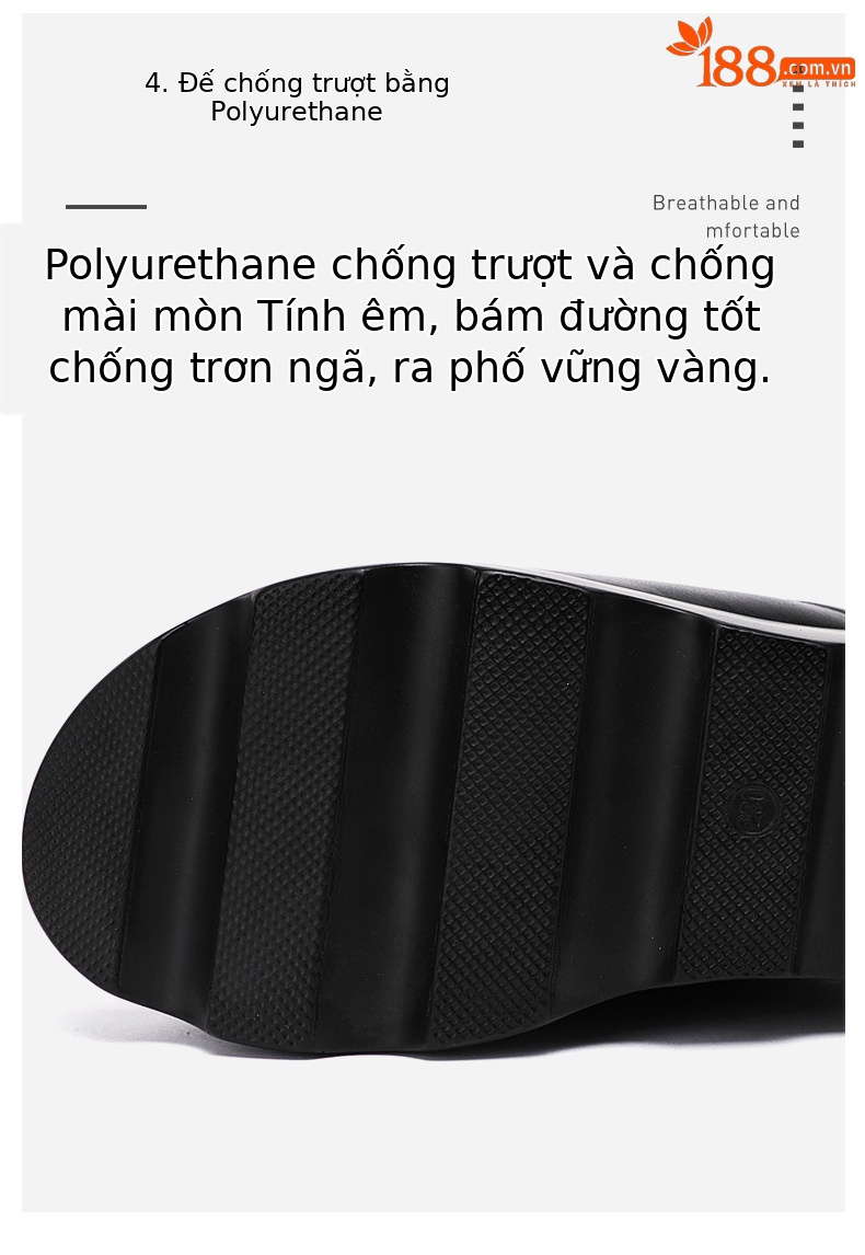 Dép cao gót đế xuồng nữ hè 2025, đế platform dày, hở mũi, gót 8 cm — Màu xanh lục 8cm, Màu đỏ 8cm, Trắng 8cm, Đen 8cm chi tiết 8
