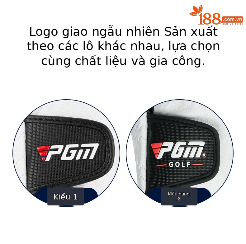 Găng tay golf nam da cừu cao cấp PGM – thiết kế đơn, thoáng khí, chống trượt — Cỡ 22 chi tiết 21