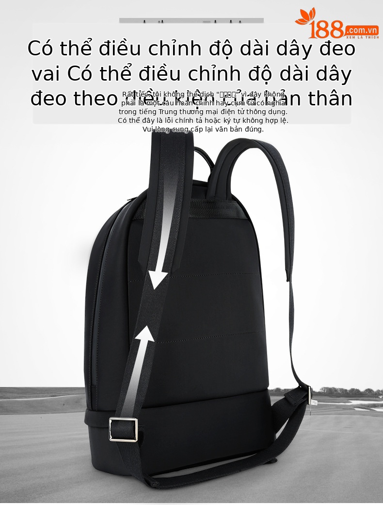 Ba lô golf PGM hai lớp dung tích lớn, có ngăn giày riêng, xách tay tiện lợi — Ba lô hai lớp YWB031 màu đen chi tiết 4