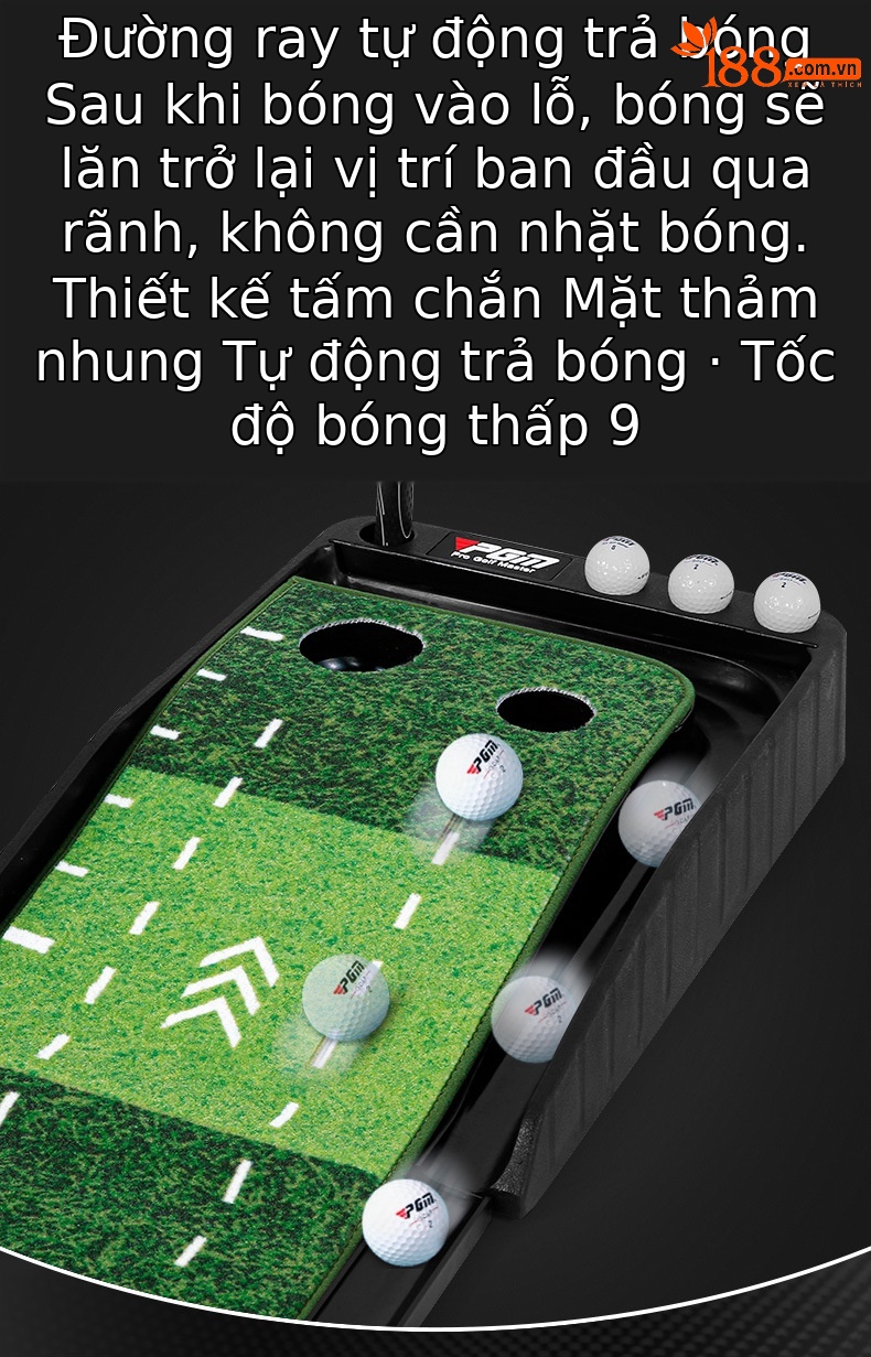 Thảm tập golf PGM nhung trong nhà 3 mét có đường bóng trả lại — [TL021] 3M không quay lại fairway (bao bì Trung Quốc), [TL021] 3M có fairway (bao bì Trung Quốc), [TL021] 3M có đường bóng trả lại có vách ngăn (bao bì Trung Quốc), [TL021] 3M không quay lại fairway (bao bì tiếng Anh) chi tiết 3
