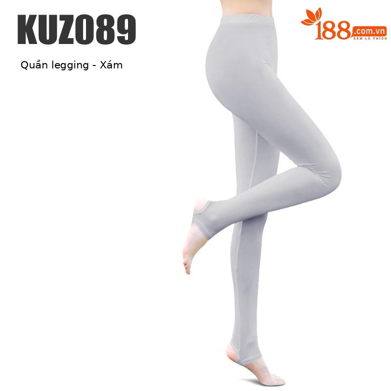 KUZ089 quần gi-xám nhạt