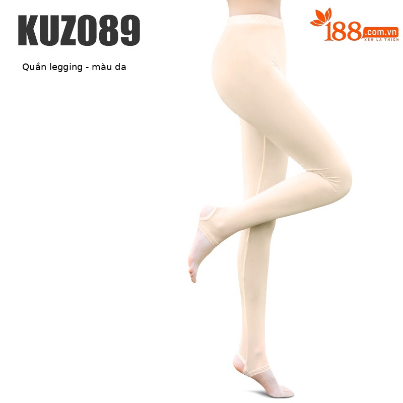KUZ089 quần gi-màu da