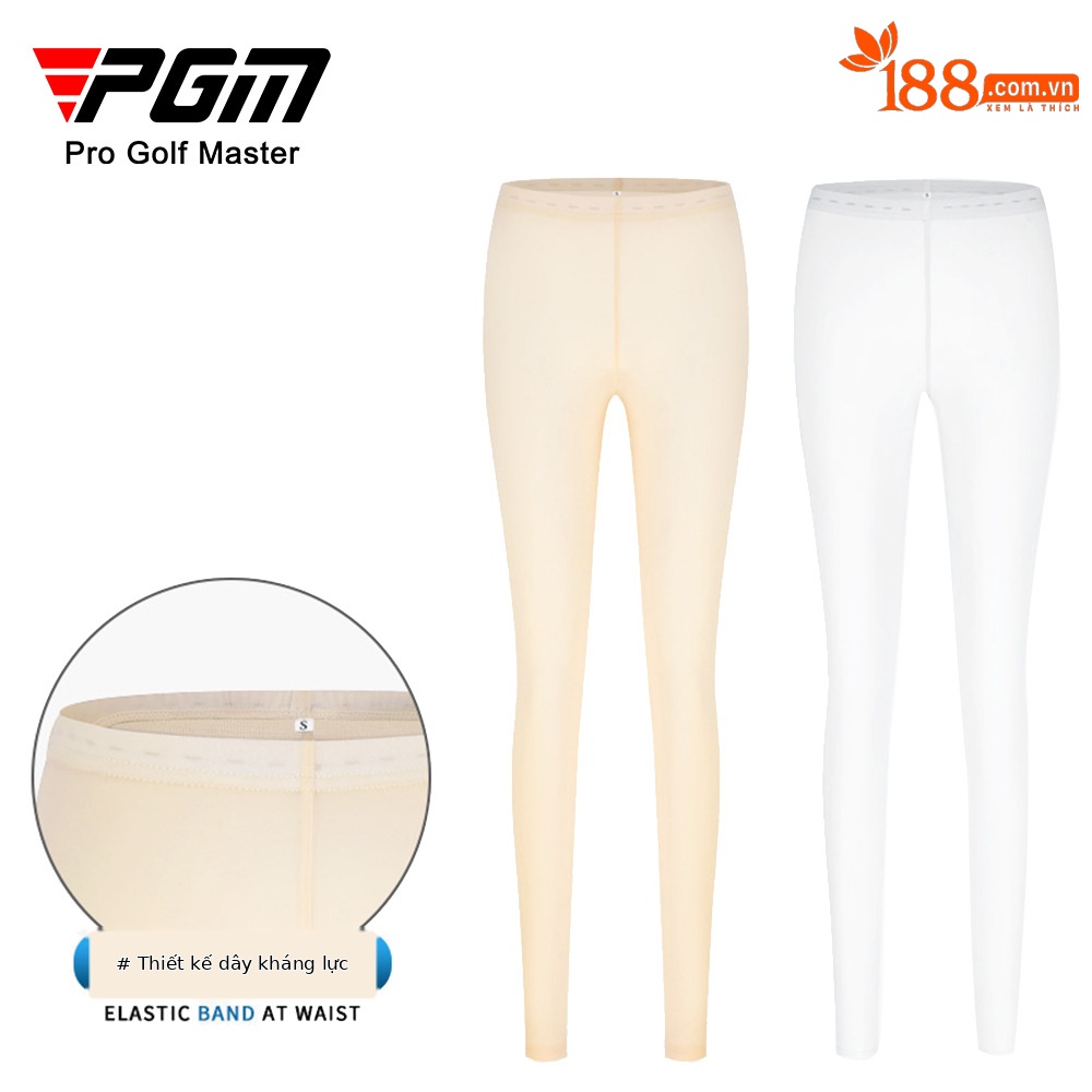 Quần legging golf nữ dài chống nắng, chất lụa lạnh mềm mịn, thiết kế có chân đạp, co giãn cao — KUZ088 màu da, KUZ089 quần gi-trắng, KUZ089 quần gi-xám nhạt, KUZ088 màu trắng
