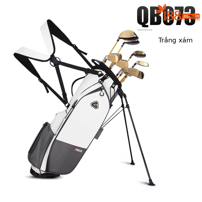 Túi bóng trắng xám QB073 [không cần thanh]