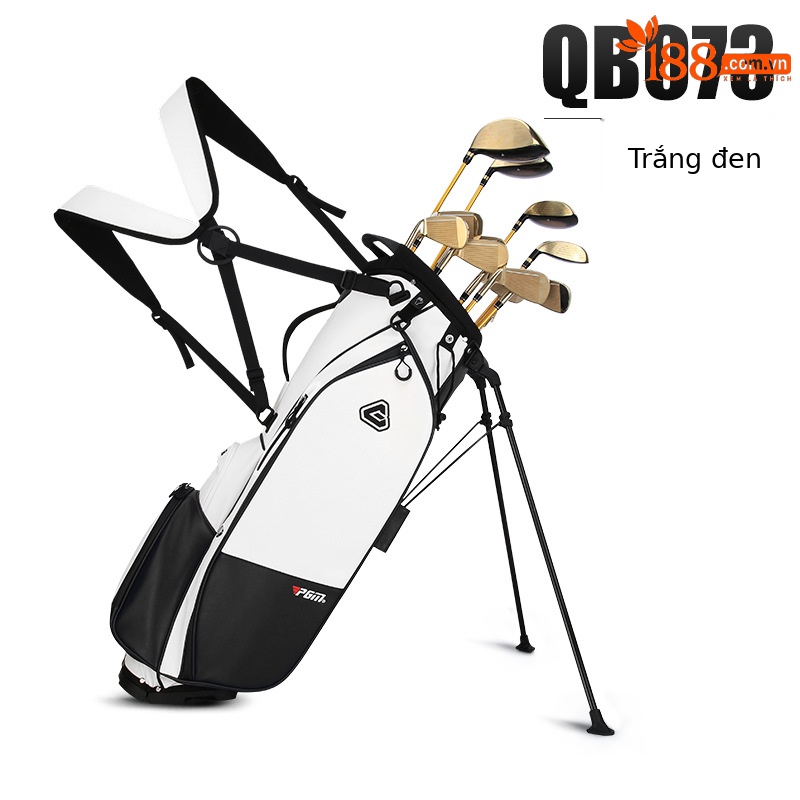 Túi bóng trắng đen QB073 [không có gậy]