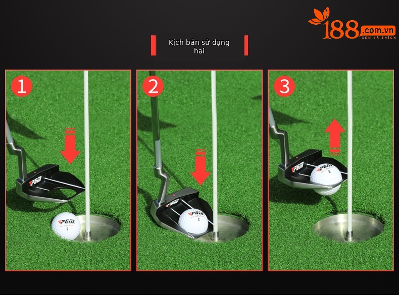 Gậy putt golf PGM trọng tâm thấp có chức năng nhặt bóng, thân thép không gỉ — TUG034 Chức năng nhặt bóng hình bán nguyệt, TUG034 Máy đánh bóng chức năng nhặt bóng hình bán nguyệt (không bao gồm vỏ gậy) chi tiết 11