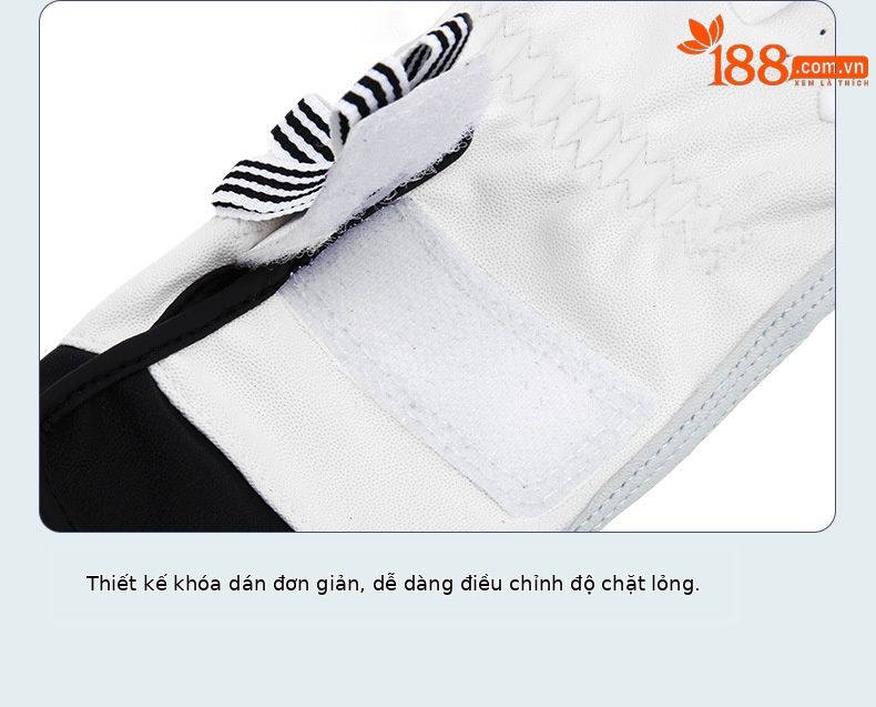 Găng tay chơi gôn nữ PGM da cừu chống trượt Velcro — Găng Tay Nơ Nữ ST027, Găng Tay Nơ Nữ ST030 (Ngón Tay hở) chi tiết 18