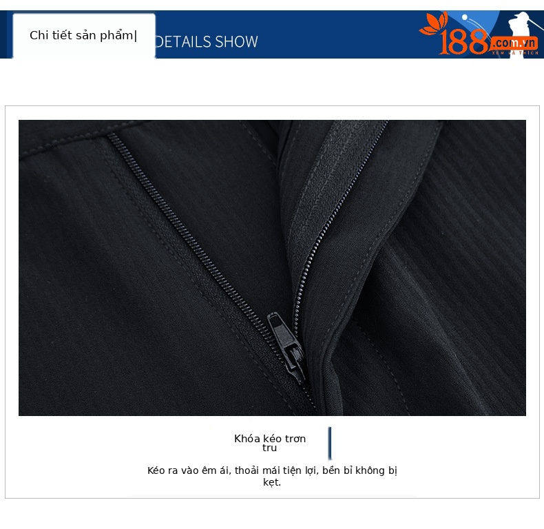 Quần short golf nam PGM vải co giãn cao thoáng khí — Quần short nam màu trơn KUZ077 màu đen, Quần short nam màu trơn KUZ077 màu xanh nước ngoài chi tiết 8