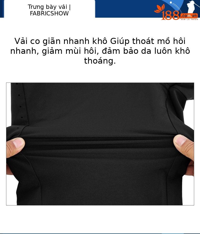 Quần short golf nam PGM ống giữa co giãn thoáng khí — KUZ076 màu xám, KUZ076 màu trắng, KUZ076 màu đen chi tiết 3