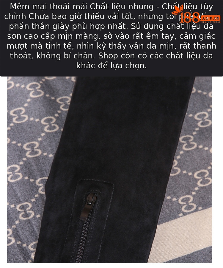 Boot nữ cổ thấp gót nhọn kim loại phong cách Âu Mỹ — 19cm gót nhọn da sáng chế đỏ chi tiết 4