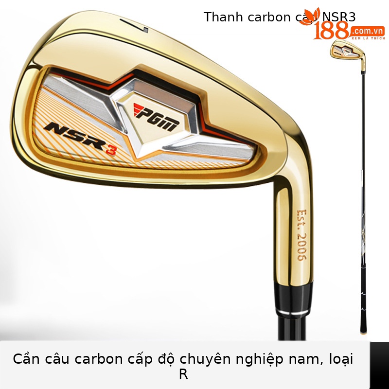 TIG033 vàng [thanh carbon cấp R] sắt số 7