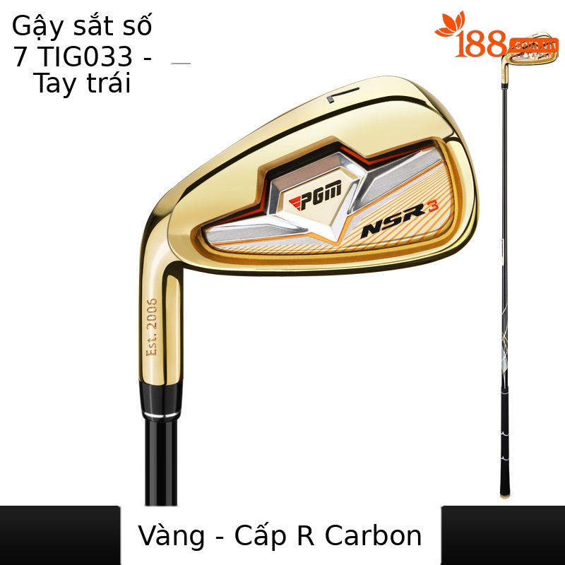 [Tay trái vàng] 7 # thanh Carbon R