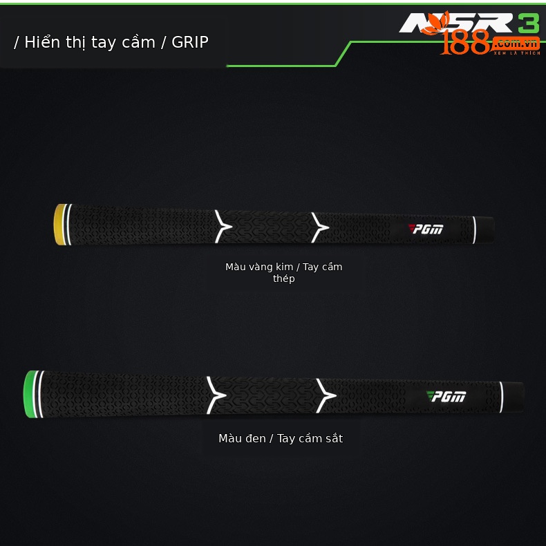 Gậy golf nam số 7 PGM NSR thế hệ thứ ba đầu thép không gỉ — TIG033 Đen [thanh carbon cấp R] sắt số 7, TIG033 màu đen [thanh carbon cấp S] sắt số 7, TIG033 Đen [thanh thép không gỉ] sắt số 7, TIG033 vàng [thanh carbon cấp R] sắt số 7 chi tiết 9