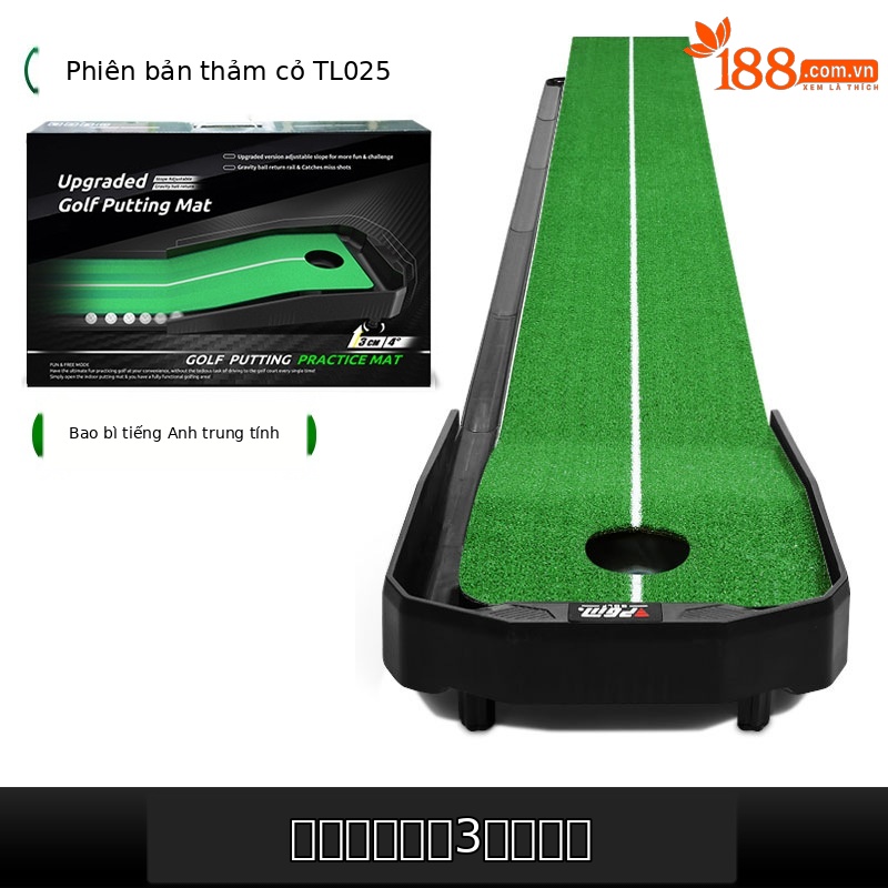 [Phiên bản bãi cỏ TL025] 3m có Fairway (bao bì tiếng Anh)