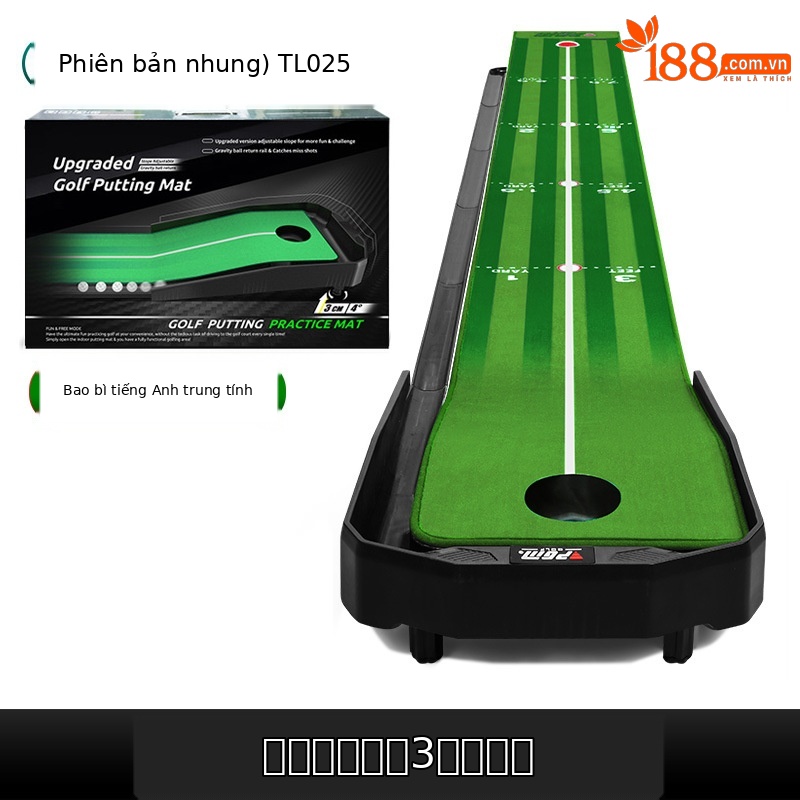[Phiên bản nhung TL025] 3m có đường quay lại (bao bì tiếng Anh)