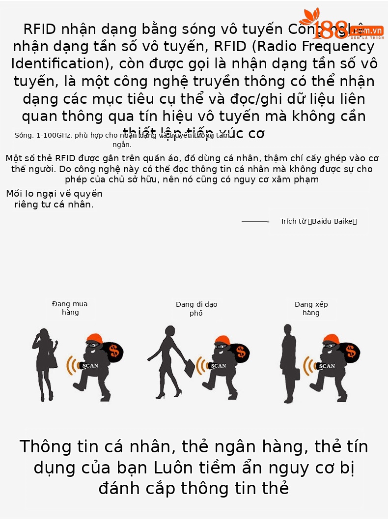 Ví da bò nam nhiều ngăn thẻ chống trộm Emperor Paul chi tiết 17