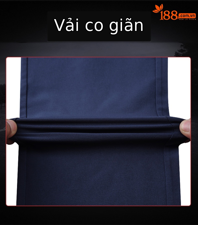 Quần thể thao golf nam co giãn mềm mại PGM — KUZ097 Màu Đỏ, KUZ097 màu xám, KUZ097 màu xanh hải quân chi tiết 3