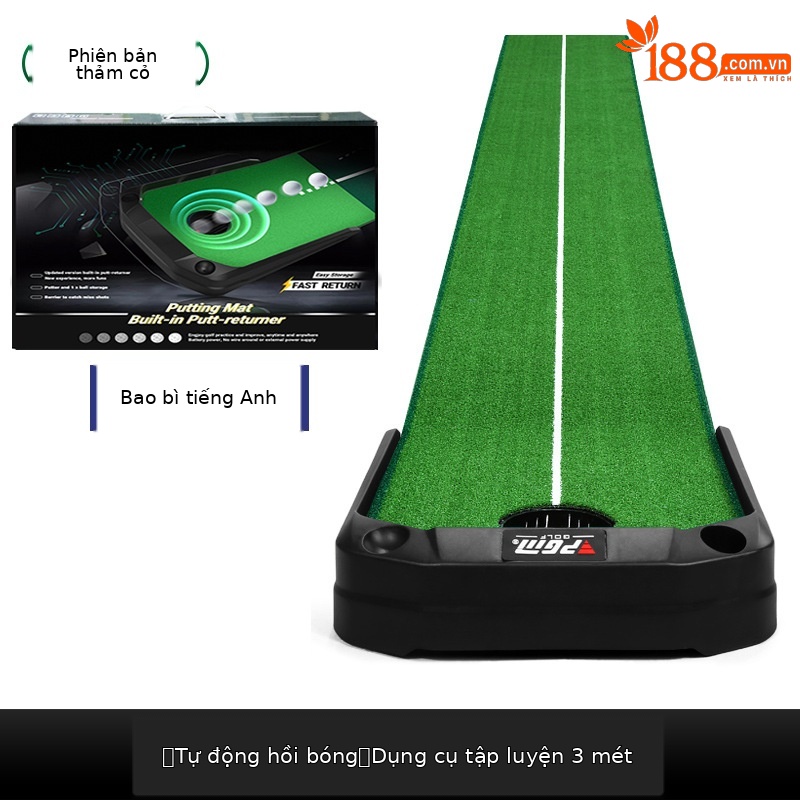 [Phiên bản bãi cỏ TL026] Trả bóng tự động 3M (bao bì tiếng Anh)