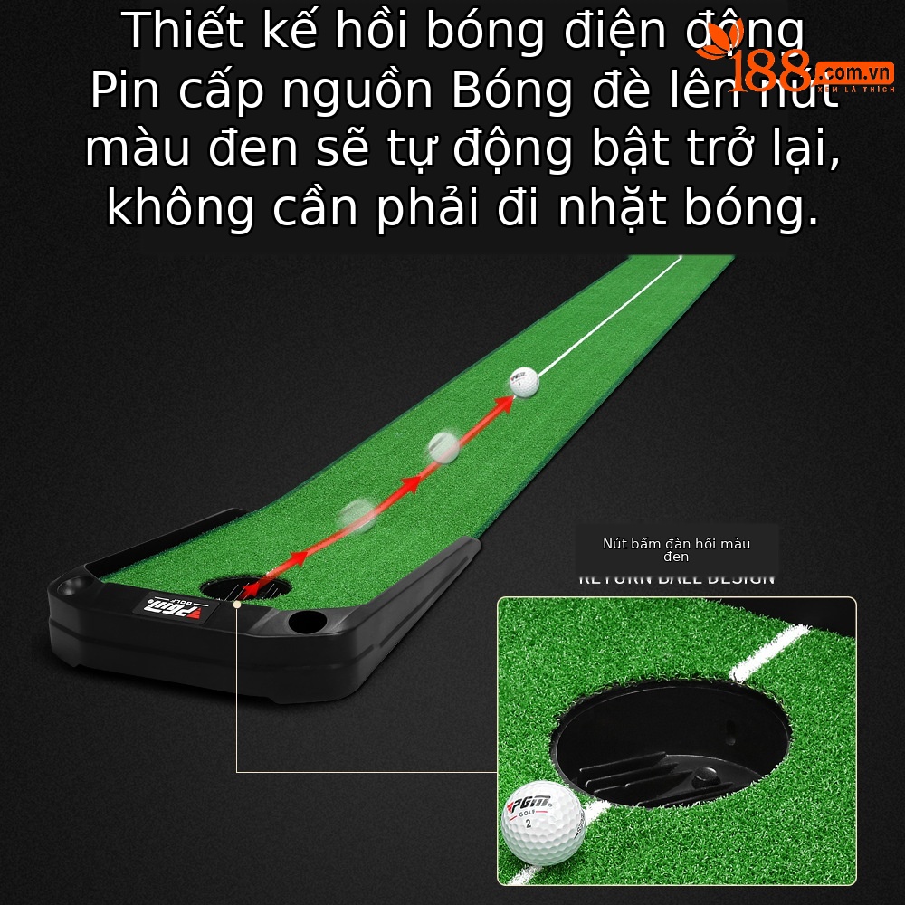 Máy tập golf PGM trả bóng tự động trong nhà 3 mét — [Phiên bản bãi cỏ TL026] Trả bóng tự động 3M (bao bì Trung Quốc), [Phiên bản bãi cỏ TL026] Trả bóng tự động 3M (bao bì tiếng Anh), [Phiên bản nhung TL026] Bóng trả lại tự động 3M (bao bì Trung Quốc), [Phiên bản nhung TL026] Bóng trả lại tự động 3M (bao bì tiếng Anh)