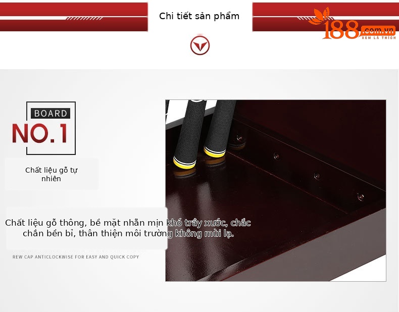 Giá treo gậy golf PGM bằng gỗ nguyên khối 13 lỗ — Giá đỡ Gậy 13 lỗ bằng gỗ nguyên khối ZJ009 chi tiết 12