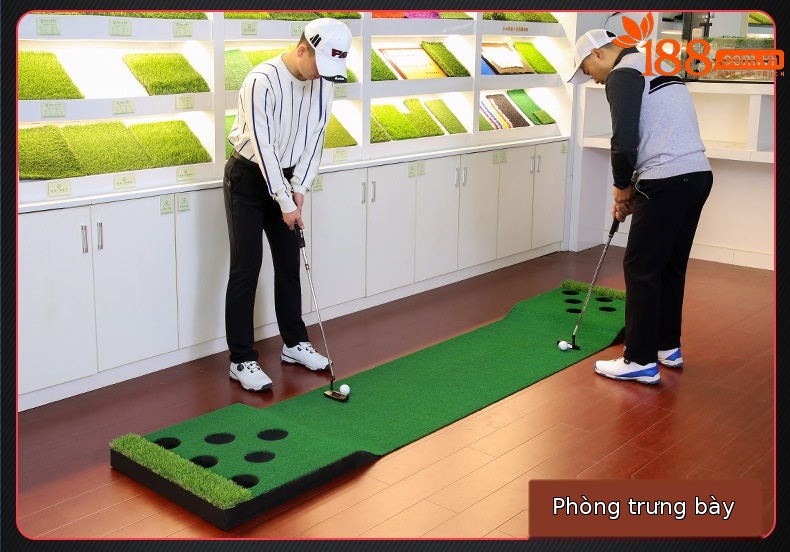 Thảm tập golf trong nhà PGM đa lỗ di động 0,6x3m — GL018 【Xanh lá đơn nhiều lỗ (không có cỏ dài) 】, GL018 [Green nhỏ nhiều lỗ đơn (không có cỏ dài) + 6 bóng], GL018 【một cây xanh nhỏ với cỏ dài và nhiều lỗ 】, GL018 [một quả xanh nhỏ với cỏ dài và nhiều lỗ, đặt 6 quả bóng] chi tiết 8
