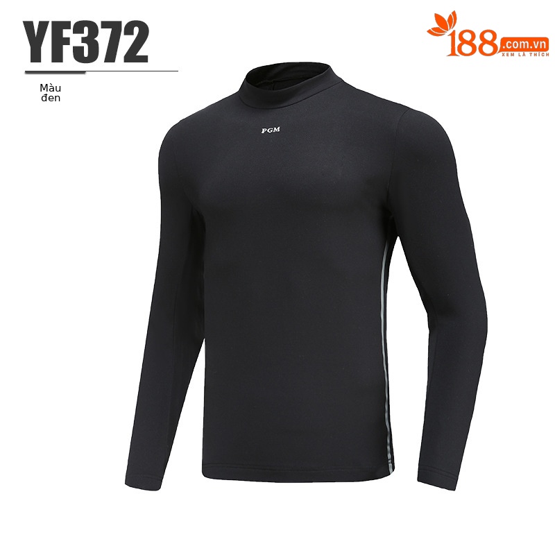 Áo dài tay nam YF372 màu đen