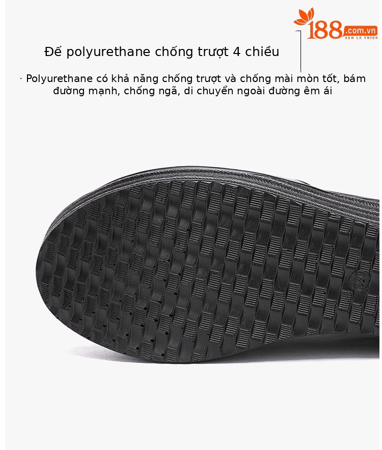 Sandal cao gót đế xuồng lưới nữ mũi hở, gót 9 cm, đế dày thoáng khí — Màu đen chi tiết 9