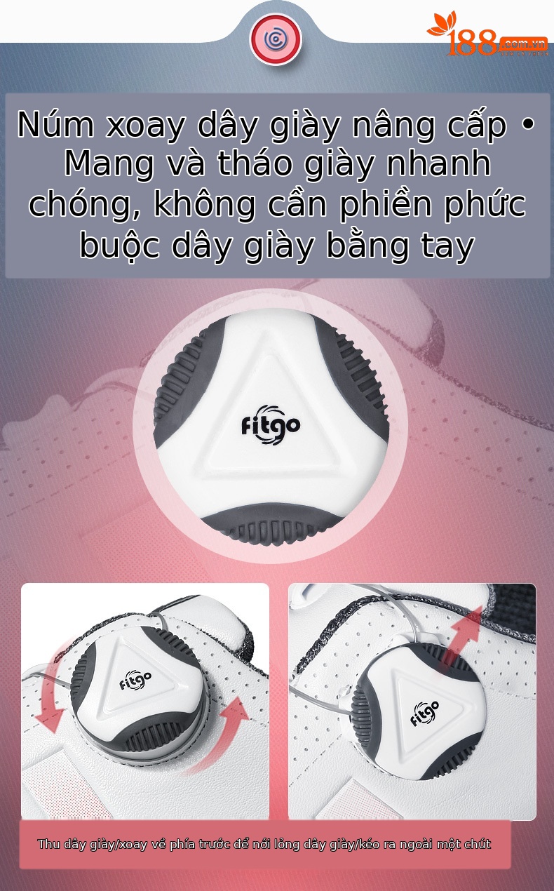 Giày golf nữ chống nước PGM đế foam siêu nhẹ, dây buộc xoay tiện lợi — Xz167-trắng cam đỏ, XZ171 nâng cấp khóa khóa-trắng Xám, XZ171 nâng cấp khóa khóa-trắng cam đỏ, Xz167-xanh lục huỳnh quang trắng chi tiết 10