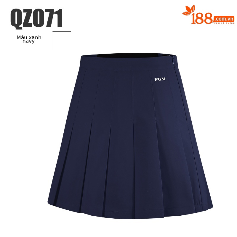 Qz071-váy ngắn màu xanh nước biển