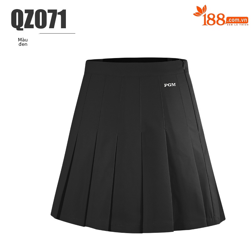 Qz071-váy ngắn màu đen